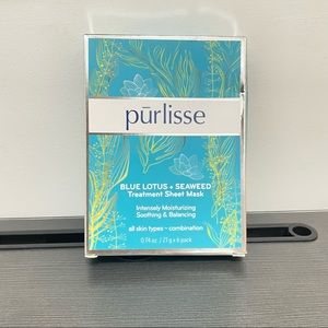 Purlisse Blue Lotus Face Mask